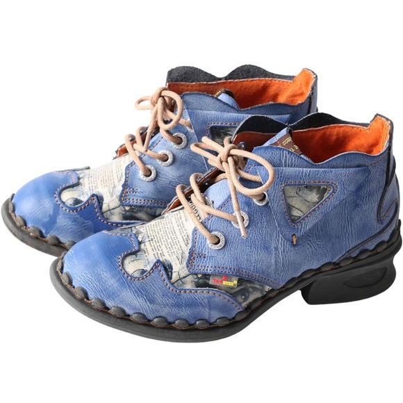 TMA EYES Leather Women's Ankle Boots 10W/42 worn once - PRICE FIRM - Picture 2 of 16